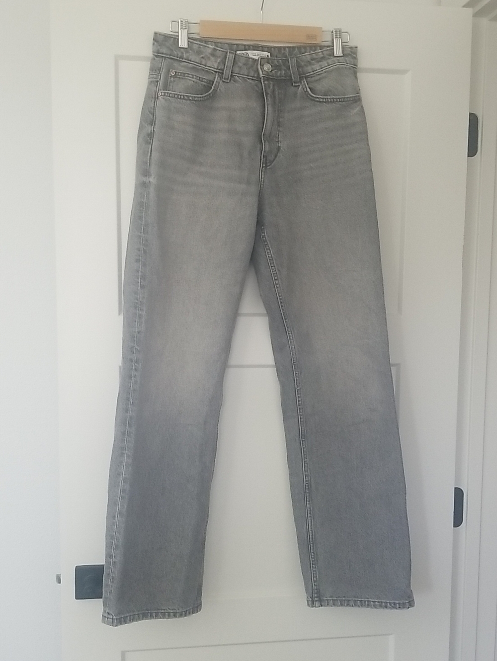 Zara Grey Denim Jeans